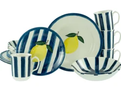 Summer Stripes - Kombiservice 16-tlg - Blau