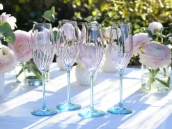Swirly - Sektglas 4-tlg - Spring