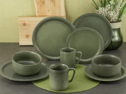 Sylt - Kombiservice 8-tlg - Dark green