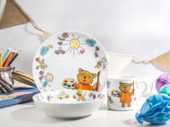 Teddy - Kinderservice 3-tlg - Weiss