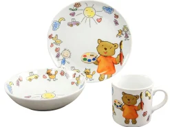 Teddy - Kinderservice 3-tlg - Weiss