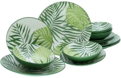 Tropicana - Tellerset 12-tlg - Grün