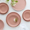Uno - Tellerset 8-tlg - Rusty Rose