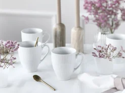 Valencia - Becherset 6-tlg, Valencia - Kaffeebecher 6-tlg - Weiss