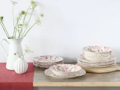 Venecia - Tellerset 18-tlg - Pink
