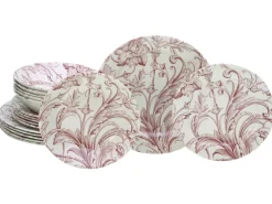 Venecia - Tellerset 18-tlg - Pink