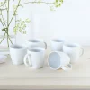 Victoria - Kaffeebecher 6-tlg - Weiss