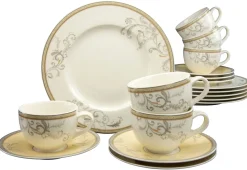 Villa Medici - Kaffeeservice 18-tlg - Creme