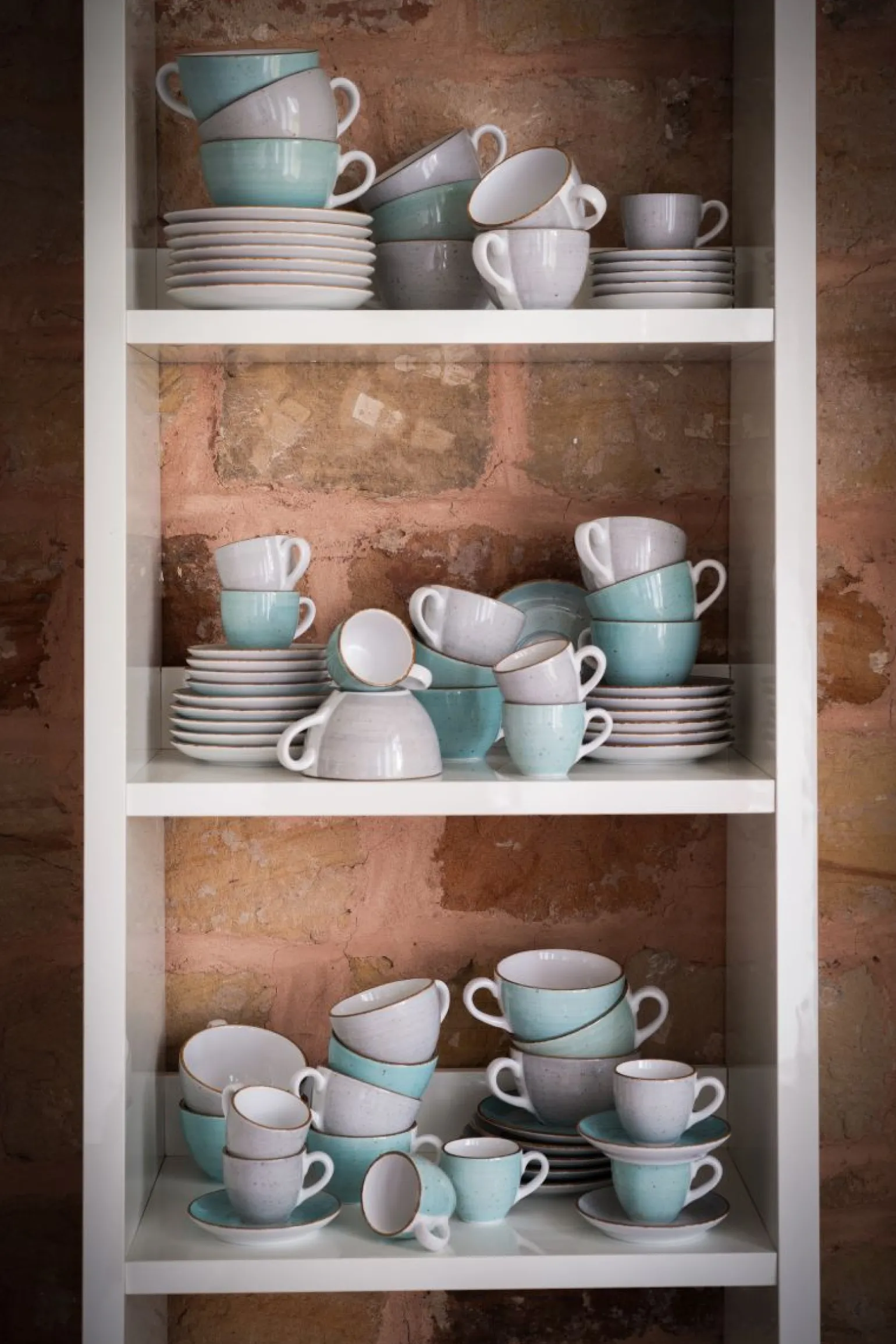 Vintage Nature - Espresso Set 8-tlg - bunt