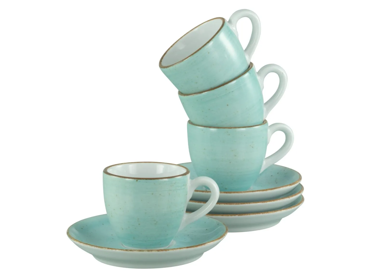Vintage Nature - Espresso Set 8-tlg - bunt