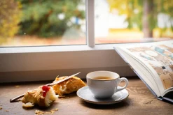Vintage Nature - Kaffeetassen Set 8-tlg - bunt