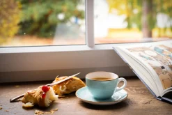 Vintage Nature - Kaffeetassen Set 8-tlg - bunt