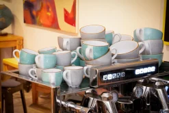 Vintage Nature - Kaffeetassen Set 8-tlg - bunt