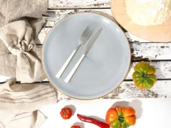 Vintage Nature - Pizzateller 4-tlg - Weiss