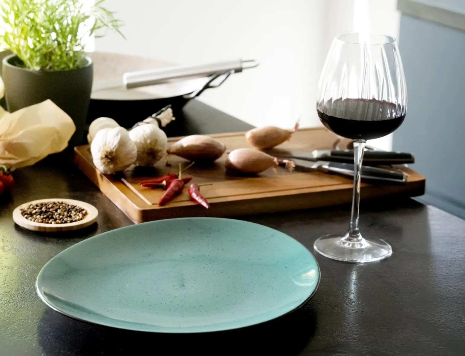 Vintage Nature - Tellerset 4-tlg, Vintage Nature - Steak Set 8-tlg - bunt