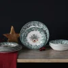 Weihnachten - Tellerset 12-tlg - Grün