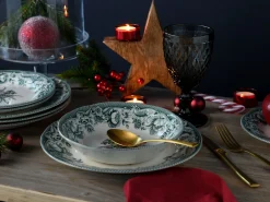 Weihnachten - Tellerset 12-tlg - Grün