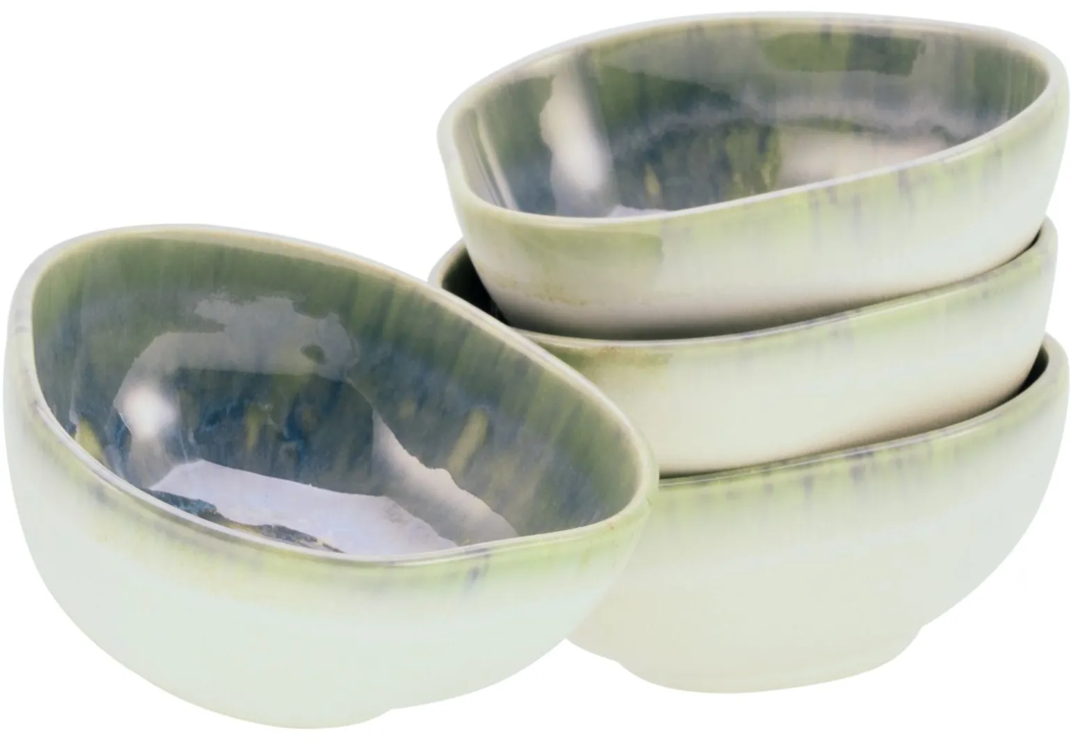 Yuki - Dipping Bowl 4-tlg - Grün-blau