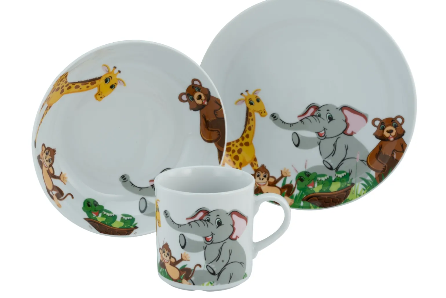 Zoo - Kinderservice 3-tlg - bunt